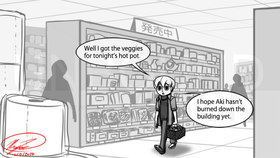 Read TAKESHI - The Web Comic Series  17 Page 1 in English
