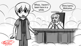 Read TAKESHI - The Web Comic Series  35 Page 1 in English