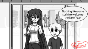 Read TAKESHI - The Web Comic Series  37 Page 1 in English