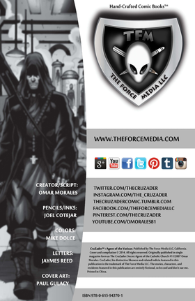 Read CruZader: Agent of the Vatican  1 Page 3 in English