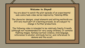 Read Slayed! (Pilot Episode)  1 Page 1 in English