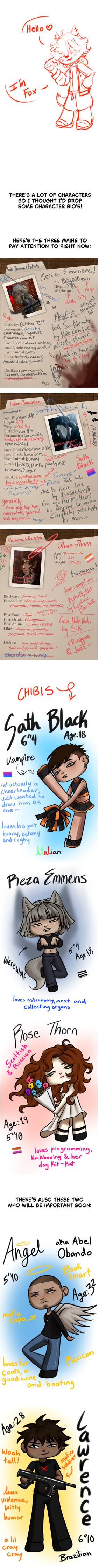 Bonus - Character Bios