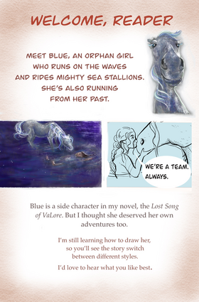 Read Blue - A Middle Grade Fantasy  1 Page 2 in English