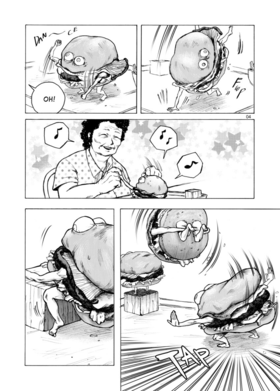 Read Demon's Funny Burger  1 Page 4 in English