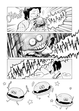 Read Demon's Funny Burger  1 Page 6 in English