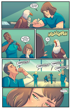 Read The Great Big Yawn  1 Page 4 in English
