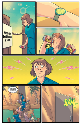 Read The Great Big Yawn  1 Page 9 in English