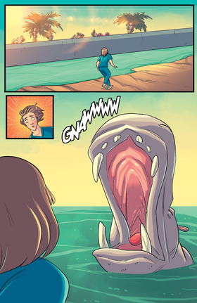 Read The Great Big Yawn  1 Page 10 in English
