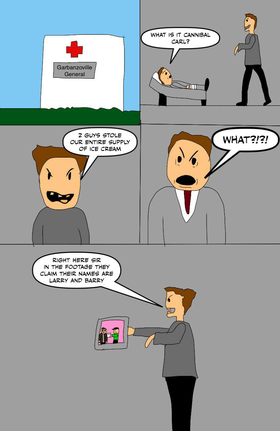 Read Larry and Barry  1 Page 7 in English