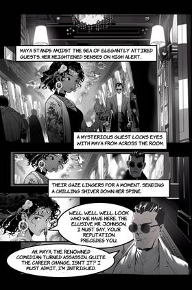 Read Maya Santos Comedy Assassin  1 Page 7 in English