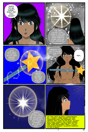 Read Cosmic Savior Starlette  5 Page 9 in English