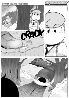 Read SpaceDust: Your Alien BFF!  3 Page 1 in English