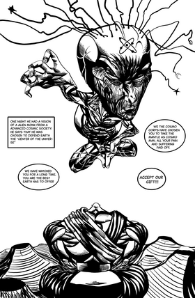 Read Cosmo man  1 Page 8 in English