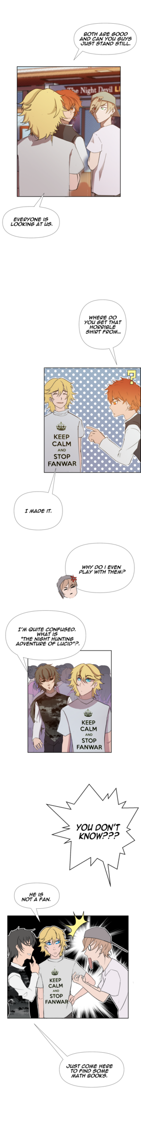 Read Lucid the comic book  2 Page 1 in English