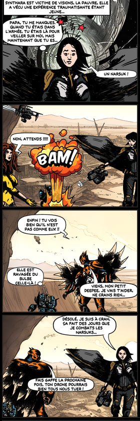 Read #4 DRONE HEROES : LA FUREUR DE BAGALIA  1 Page 3 in French