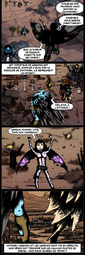 Read #4 DRONE HEROES : LA FUREUR DE BAGALIA  1 Page 7 in French
