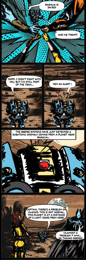 Read #4 DRONE HEROES: THE FURY OF BAGALIA - english version  1 Page 8 in English