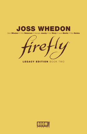 Read Firefly - Legacy Edition  2 Page 3 in English