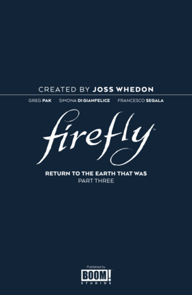 Read Firefly (Volume)  10 Page 3 in English