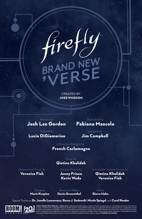 Read Firefly: Brand New 'Verse  1 Page 2 in English