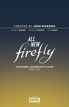 Read All-New Firefly  2 Page 3 in English