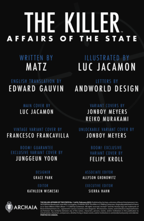 Read The Killer: Affairs of the State  1 Page 2 in English