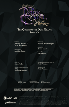 Read Jim Henson's The Dark Crystal: Age of Resistance  2 Page 2 in English