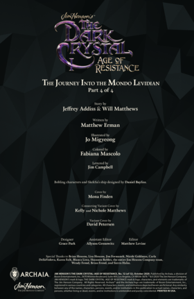 Read Jim Henson's The Dark Crystal: Age of Resistance  12 Page 2 in English