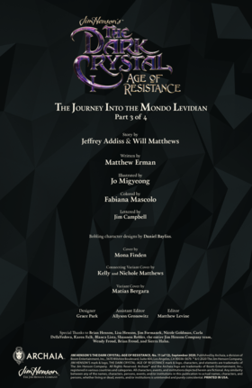Read Jim Henson's The Dark Crystal: Age of Resistance  11 Page 2 in English