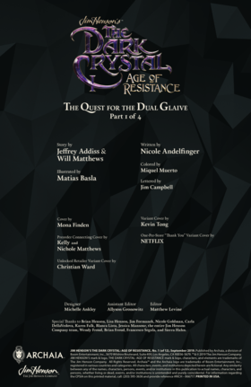 Read Jim Henson's The Dark Crystal: Age of Resistance  1 Page 2 in English
