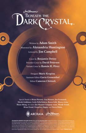 Read Jim Henson's Beneath the Dark Crystal  5 Page 2 in English