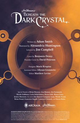 Read Jim Henson's Beneath the Dark Crystal  12 Page 2 in English