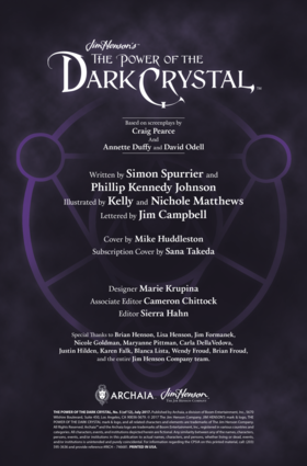 Read Jim Henson's The Power of the Dark Crystal  5 Page 2 in English