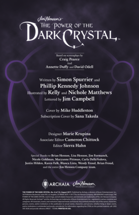 Read Jim Henson's The Power of the Dark Crystal  6 Page 2 in English