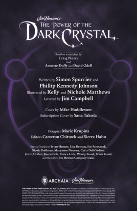 Read Jim Henson's The Power of the Dark Crystal  8 Page 2 in English
