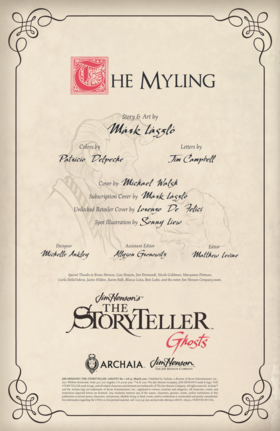 Read Jim Henson's The Storyteller: Ghosts  1 Page 2 in English