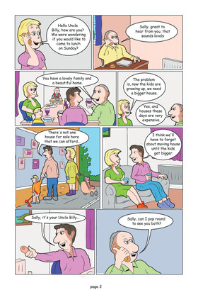 Read Sally and Jim Build a House  1 Page 7 in English