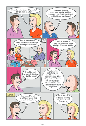 Read Sally and Jim Build a House  1 Page 8 in English