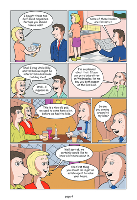 Read Sally and Jim Build a House  1 Page 9 in English