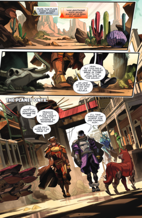 Read Power Rangers  5 Page 3 in English