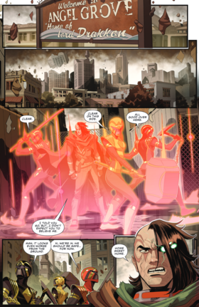 Read Power Rangers  4 Page 3 in English