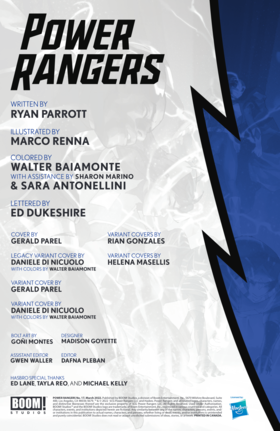 Read Power Rangers  17 Page 2 in English