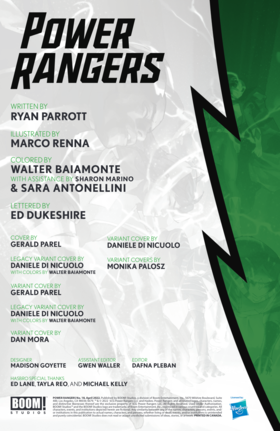 Read Power Rangers  18 Page 2 in English