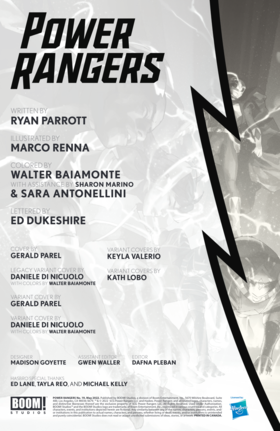 Read Power Rangers  19 Page 2 in English