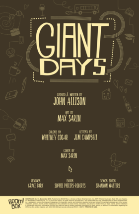 Read Giant Days  54 Page 2 in English