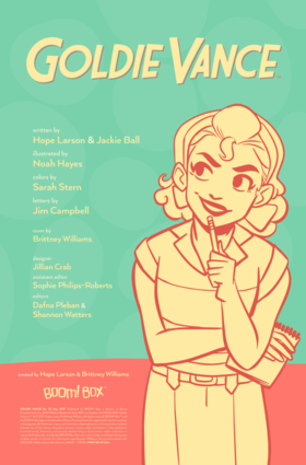 Read Goldie Vance  12 Page 2 in English