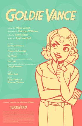 Read Goldie Vance  1 Page 2 in English