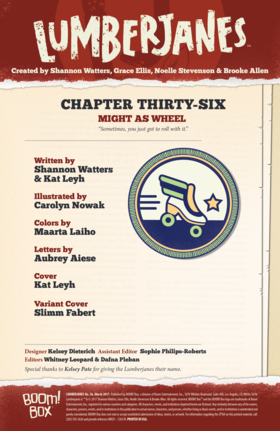Read Lumberjanes  36 Page 2 in English