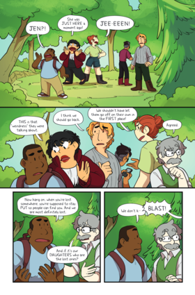 Read Lumberjanes  40 Page 3 in English