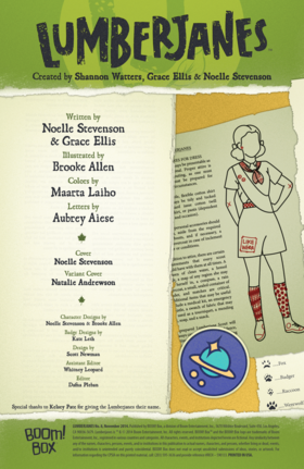 Read Lumberjanes  8 Page 2 in English